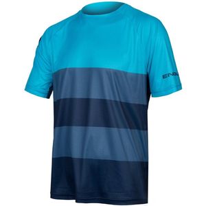 Endura Singletrack Core T T-shirt Met Korte Mouwen Blauw S Man