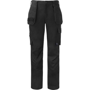 ProJob 5530 BROEK MET KNIEZAKKEN EN SPIJKERZAKKEN KATOEN 645530 - Black - D100