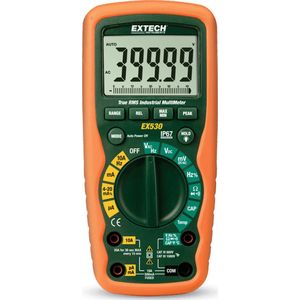 Extech EX530 - industriele trms multimeter - CAT IV 600V  - IP67 - thermokoppel type K - 40.000 counts