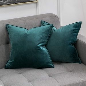 kussensloop, set van 2 stuks, met verborgen ritssluiting, decoratieve kussensloop voor sofa, slaapkamer, auto.