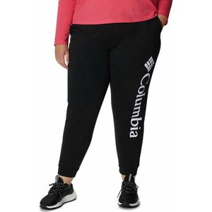 Columbia Logo Fleece Joggingbroeken Dames - Black - 10 / 32