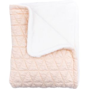 Bamboom Wrinkled Wiegdeken - Water Peach