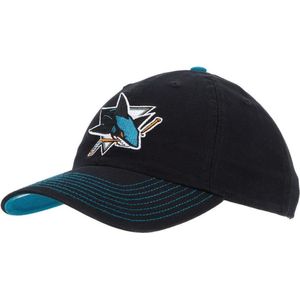 Fanatics Fan Adjustable Cap San Jose Sharks Zwart Os