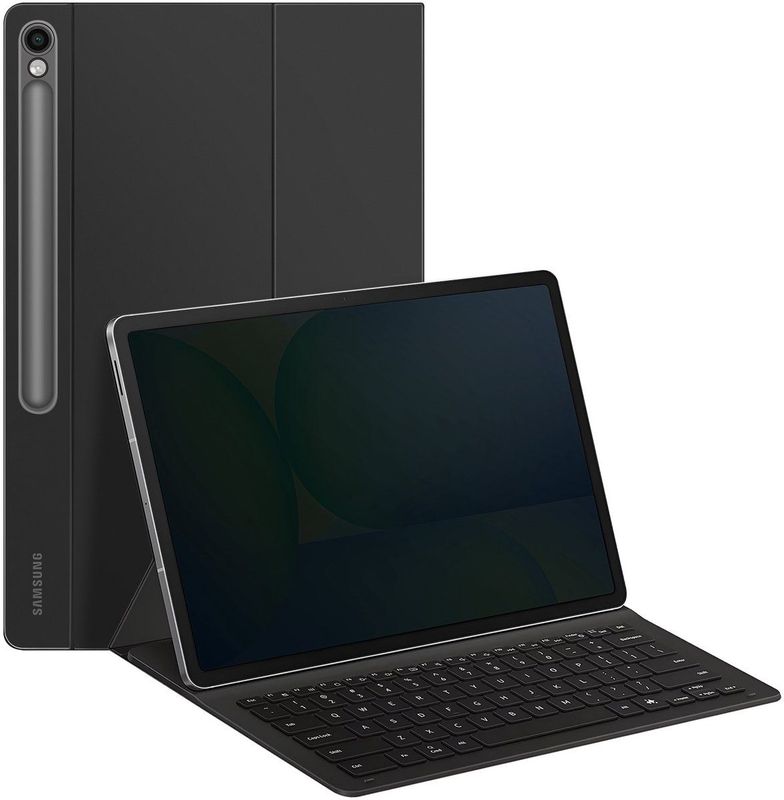 Samsung Galaxy Tab S10 FE+ Tablettoetsenbord - Book Cover Keyboard Slim - AI Key - Zwart