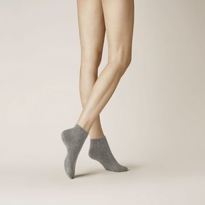 Kunert HOMESOCKS Dames Sokken - Lichtgrau - Maat 39-42