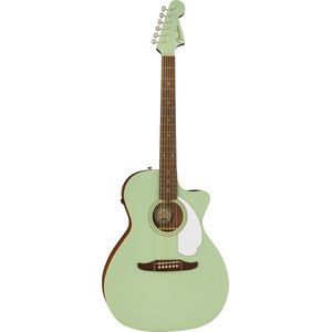 Fender Newporter Player WN Surf Green - Akoestische gitaar