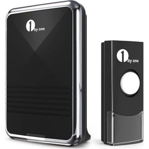Deurbel - draadloze deurbel met ontvangers – wireless doorbell – duurzaam - eenvoudig te installeren