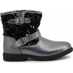 Shone - Schoenen - Enkellaarsjes - 234-021-SILVER - Kinderen - zilver,zwart - EU 25