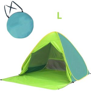 Bovista Strandparaplu - Extra Sterke Parasol - Winddicht Paraplu - Strand - Outdoor - UV Bescherming - Groen L