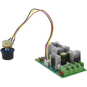 Krachtige PWM DC snelheidsregelaar 12V 24V 36V 48V voor ultracompacte 20A LED-dimmer