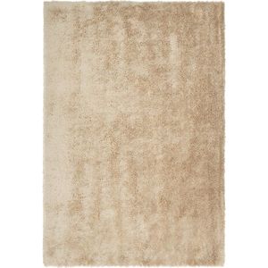 Cloud Vloerkleed Supersoft Hoogpolig Fluffy Tapijt - Beige / Sand- 80x150 CM