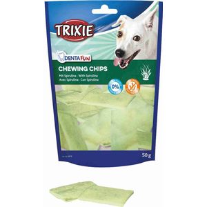 Trixie Denta Fun Spirulina Chewing Chips 100 gram