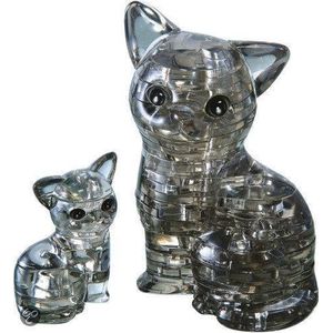 Crystal 3D Puzzel - Katten