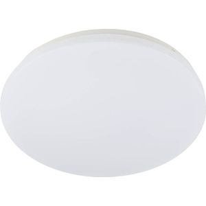 Ledvion - LED Plafonddlamp Wit (Ø33.5cm, 18W, 3000K, 1800 Lumen) IP20, Geïntegreerd LED