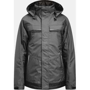 Jobman 1384 Winter Jacket 65138436 - Donkergrijs/Zwart - 3XL