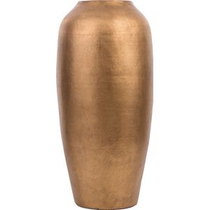 Beliani LORCA - Decoratieve vaas - goud - Terracotta