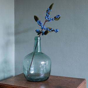 Fairtrade Vilt - Tak & Blauwe Besjes & Groene Blaadjes - 50cm - Homedeco