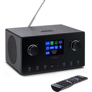 Medion Internetradio (model: P85444) - titanium - DAB+ en Bluetooth