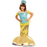 Goudkleurig zeemeermin kostuum voor meisjes - Verkleedkleding