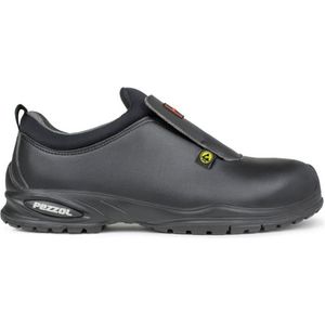 Pezzol Fuji lage schoen S2 ESD-SRC - Zwart | Zwart - 47