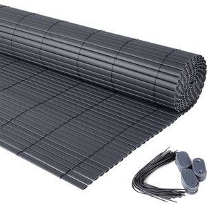 Balkon Windscherm - Privacy Schutting - Antraciet - 1.5x6 m