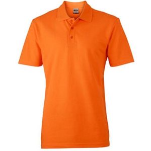 James and Nicholson Unisex Basic Polo Shirt (Oranje)