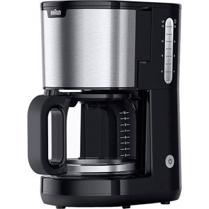 Braun Koffiezetapparaat KF 1500 BK 10 kopjes - Filterkoffiezetapparaat - Zwart