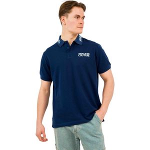 Versace Jeans Couture Polo Heren - Blauw - Maat M