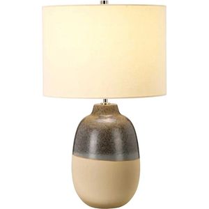 Elstead Lighting LED Tafellamp Grange Park | 1X E27 Max 60W | Grey/Brown