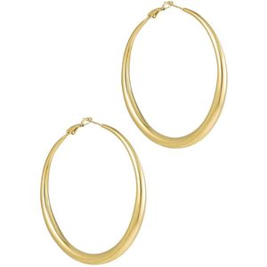 Skylar & Jade | Cascade Hoops Oorbellen - Goudkleurig & Waterproof – Roestvrij Staal – Hypoallergeen – Verkleurt Niet – Duurzaam Cadeau voor Vrouwen