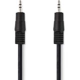 Nedis Stereo-Audiokabel - 2,5 mm Male - 2,5 mm Male - Vernikkeld - 1.00 m - Rond - Envelop