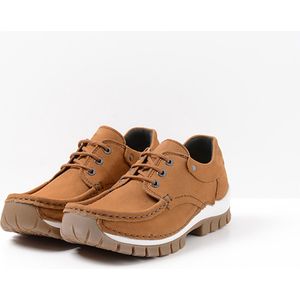 Wolky Veterschoenen Fly cognac nubuck