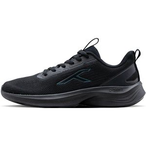 Hundred Smooth Run Multifunctionele schoenen | Hardlopen, Wandelen, Trainen, Gym & Joggen | D-Soft Cushion Comfort | HyperKnit Bovenwerk | Fusion Technologie | Comfortabel en Ademend | Kleur: Zwart | Maat: 7 UK / 8 US / 41 EU