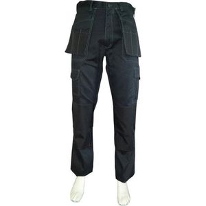 Yoworkwear Werkbroek polyester/katoen zwart maat 57