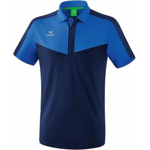 Erima Squad Polo New Royal-New Navy Maat XL