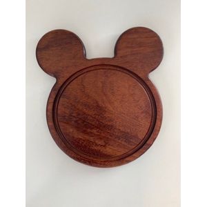 Serveerplank - Mickey - irokohout - 30 cm