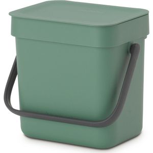 Brabantia Sort & Go Aanrecht Afvalbakje - 3 liter - Fir Green