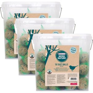 Versele-Laga Menu Nature Mezenbollen 50 Stuks - Voer - 3 x 4.5 kg