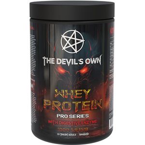 The Devil's Own | Whey protein | Banana | 1kg 33 servings | Eiwitshake | Proteïne shake | Eiwitten | Whey Proteïne | Supplement | Concentraat | Nutriworld
