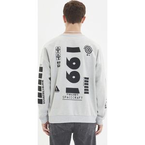 Trendyol Mannen Standaard mouw Basis Sweatshirt