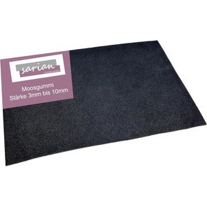 Schuimrubberen plaat 200 mm x 300 mm - Zelfklevend - EPDM
