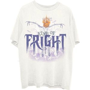 Disney The Nightmare Before Christmas - King Of Fright Unisex T-shirt - S - Creme