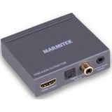 Marmitek HDMI Audio Extractor met ARC - Connect AE14 - 4K - Splits Audio van Een HDMI Signaal