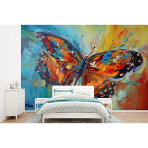 Vlinder - Kleuren - Kunst - Schilderij