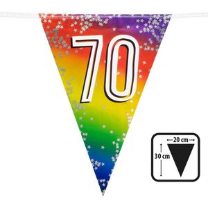 Boland - Folievlaggenlijn '70' Multi - Regenboog - Regenboog