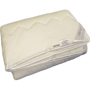 iSleep Cotton 4-Seizoenen Dekbed - 100% Katoen - Litsjumeaux XL - 260x220 cm - Wit