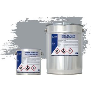 Wixx 2K PU 450 Betoncoating - 5L - RAL 7040 | Venstergrijs