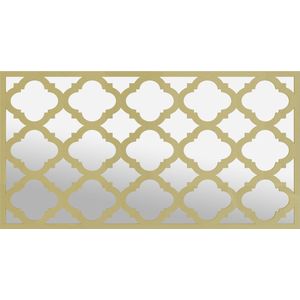 Spiegel LP1120 - Goud frame - Groot spiegel - 120 x 60 cm