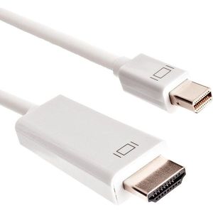 Mini DisplayPort 1.1 naar HDMI 1.3 kabel (Full HD 1080p) / wit - 3 meter