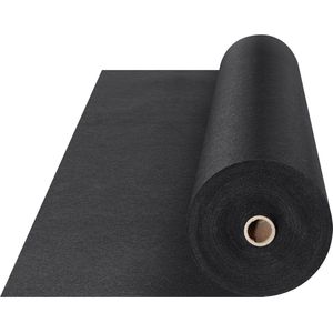 Nonwoven Geotextiel Stof, 1,2 x 30,5 m, Slijtvaste Onkruidbarrière Als, Hoge Dichtheid, Scheurvast, Zeer Doorlatend, Voor Tuin en Landbouw